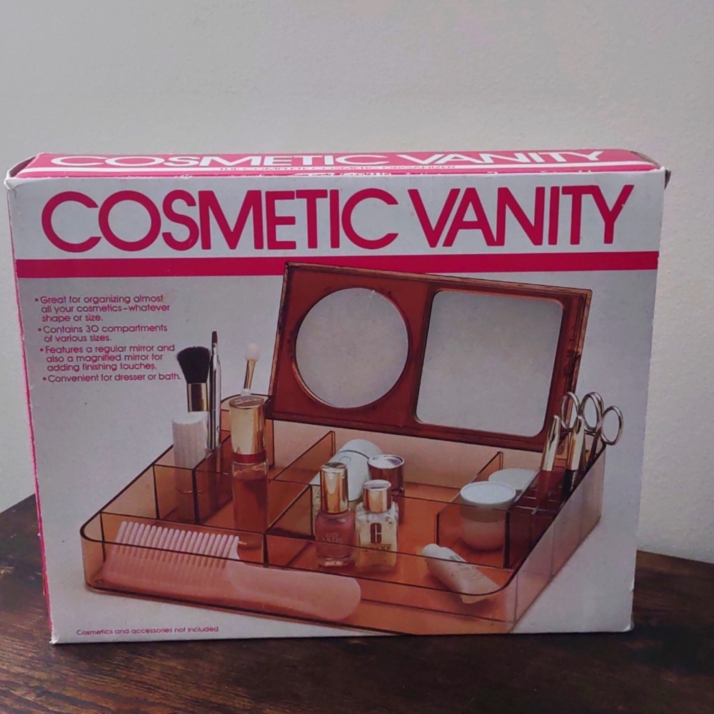 Vintage Complete Cosmetic Vanity - Picture 1 of 11